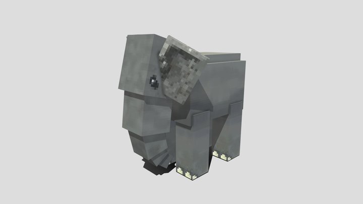 Elephant 3D Model
