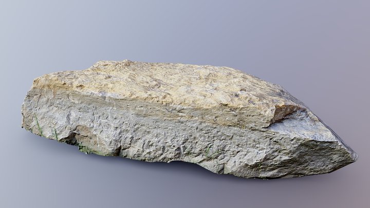 Yellow Rock Photoscan – Modèle 3D gratuit STL
