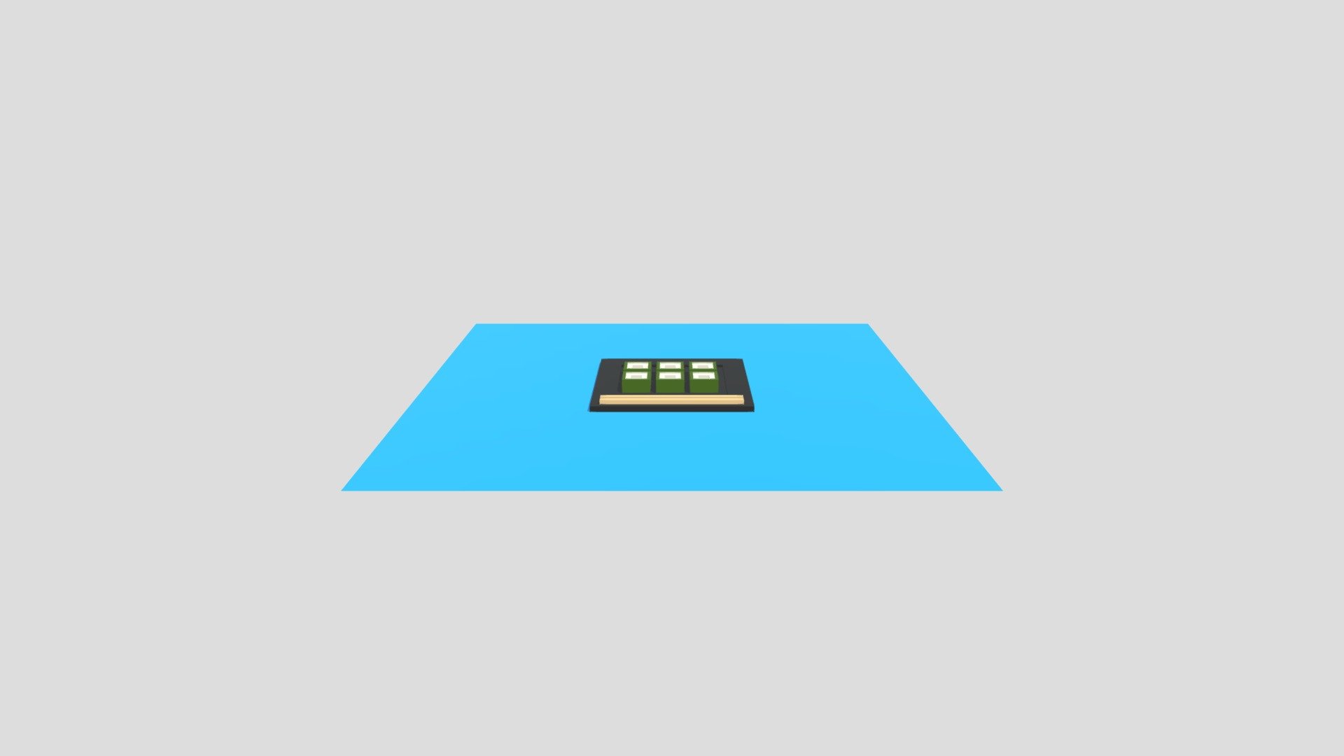 Sushi 3d