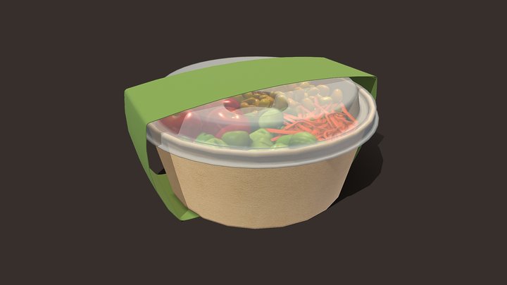 Food container 3D Model
