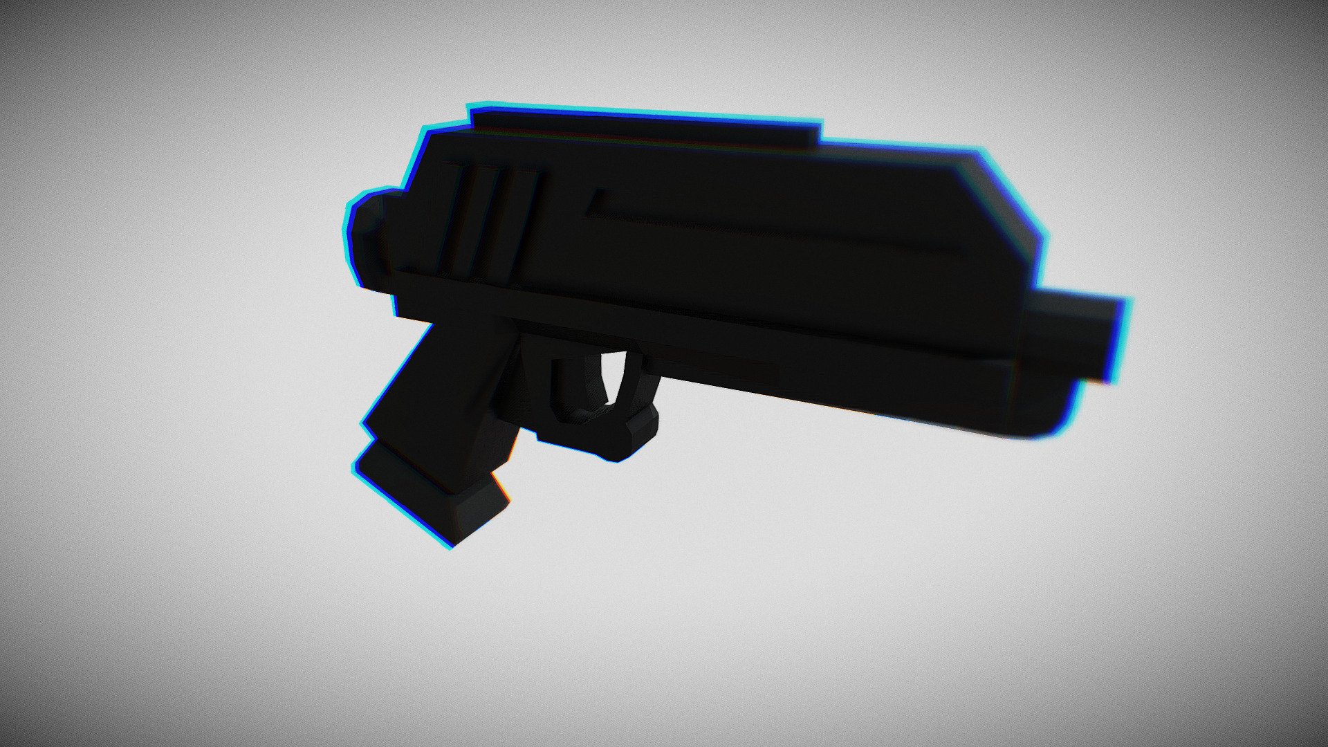 DC-17 Blaster Pistol (Animated Style)