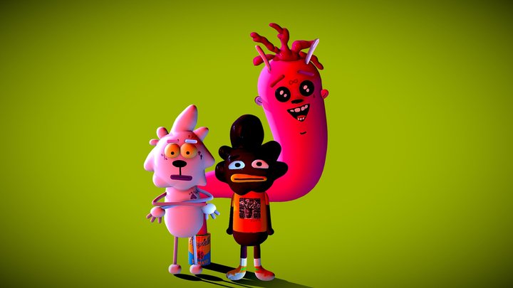 TIME TRIP 3D Model