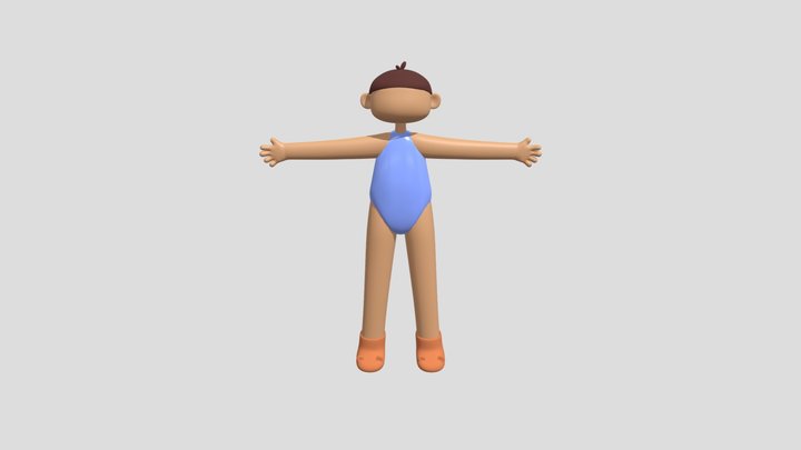 Personaje-AnnaRiguetti 3D Model