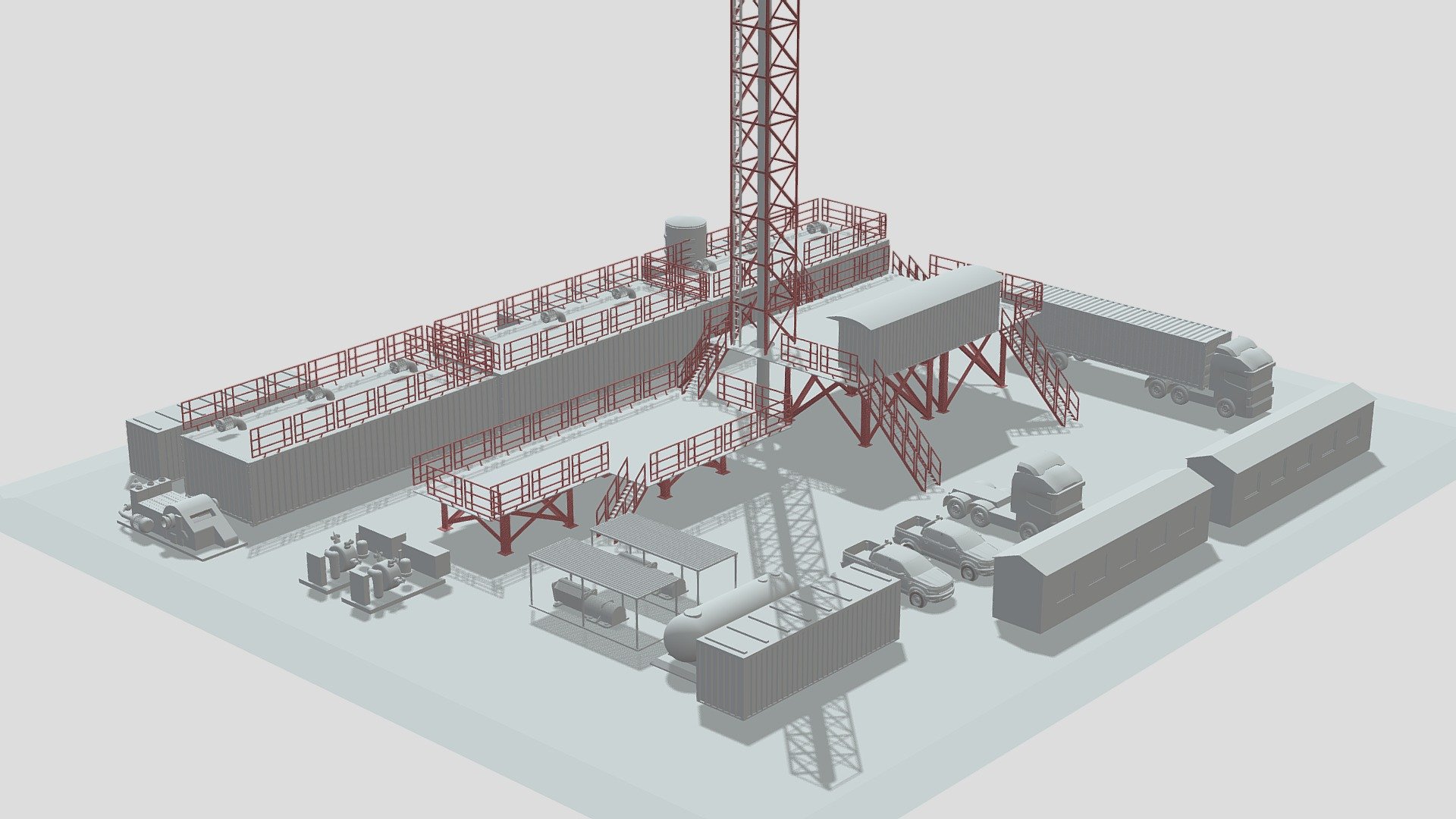 Small gas plant - Download Free 3D model by Jerez Felipe (@fjerez ...