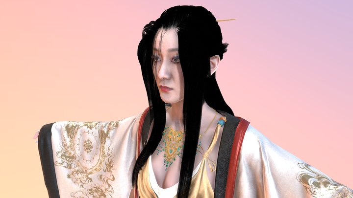 blackmyth wukong: tieshan gongzhu - 铁扇公主 3D Model