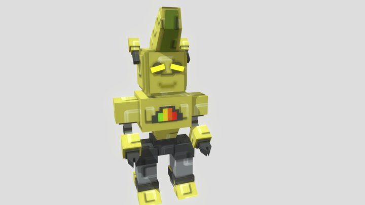 JunkBot (Grow a Garden) 3D Model