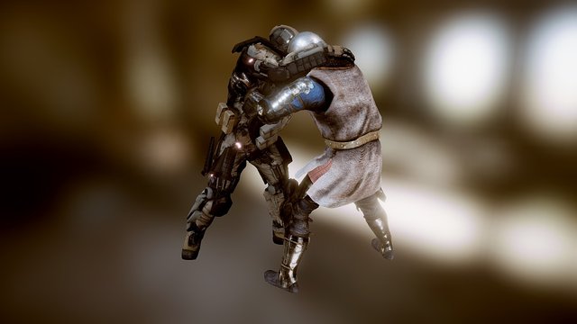 Armor Clash 3D Model