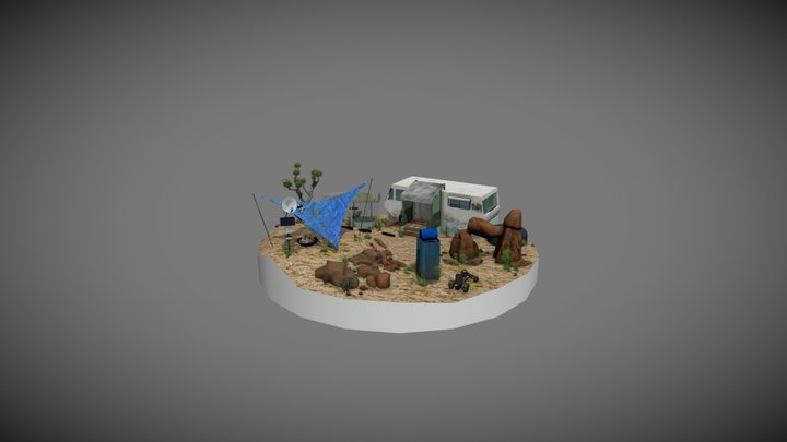 Diorama End Assignment 3D Model