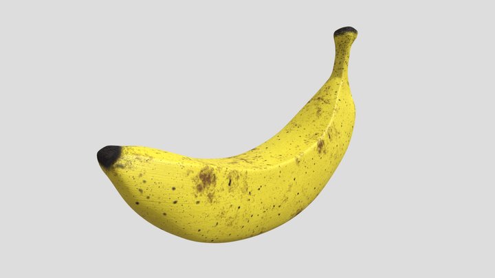Banana 3D Model