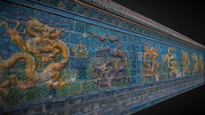 大同九龙壁 3D Model