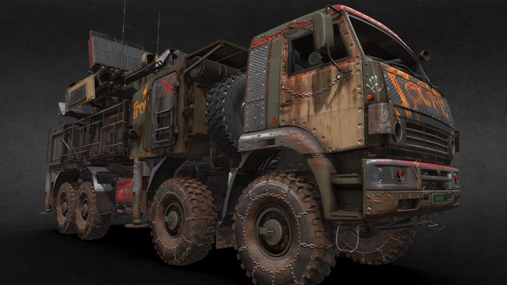 Truck 3D models - Sketchfab