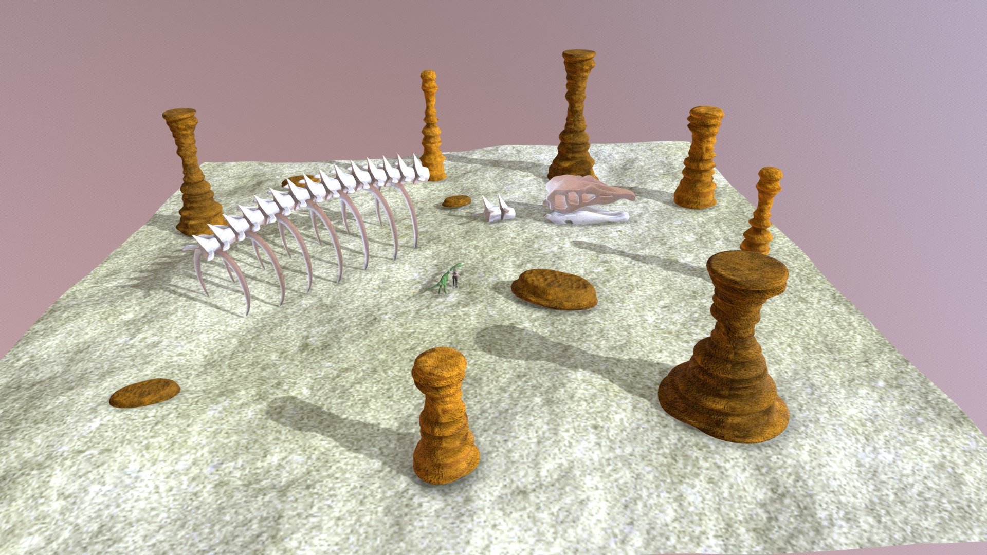 The Fallen Behemoth - 3D model by LukeMoore [79e7a81] - Sketchfab