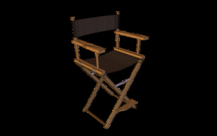 Directors Chair 3D Model