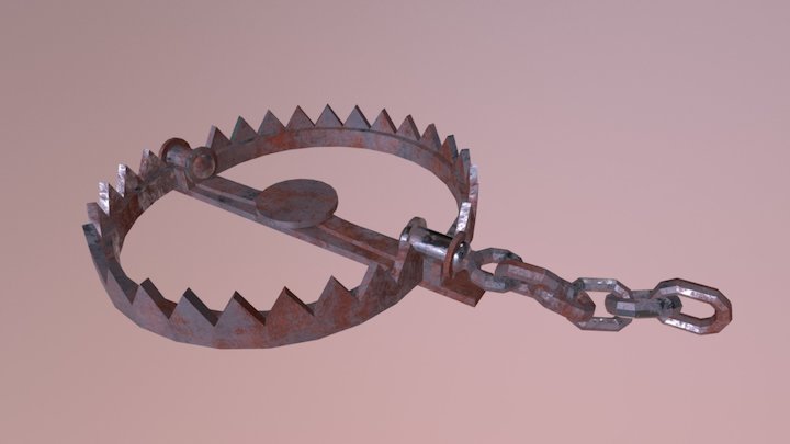 Bear Trap 3D Model