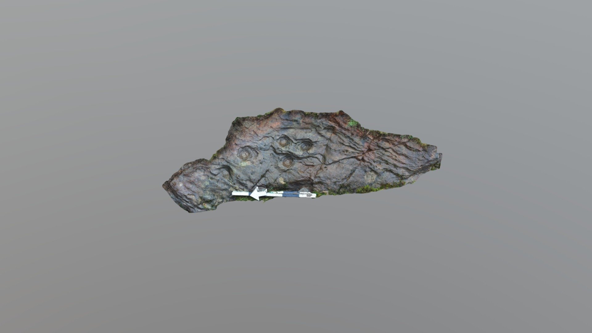 Rockart Scrap 1843 at Evanachan Argyll — Sketchfab embed 3D viewer
