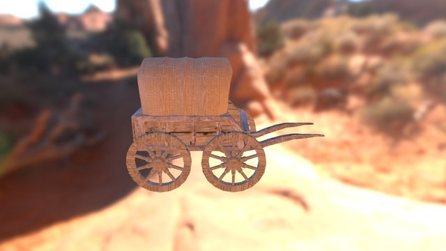 Wagon 01 3D Model