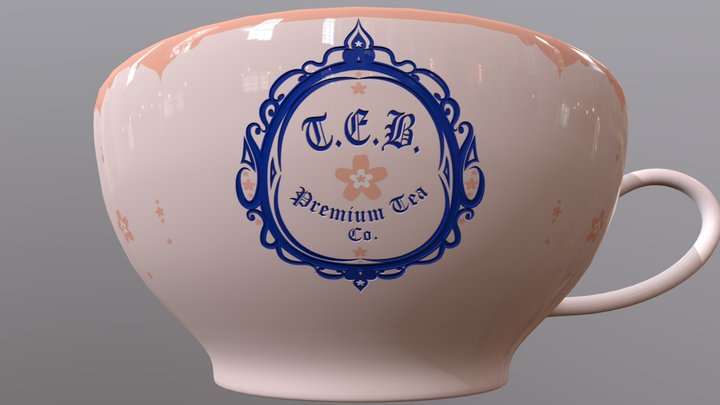 Teacup 3D Model