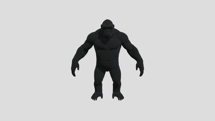 Uploads Files 3143755 Kong+ Legendary+ Rigged 3D Model