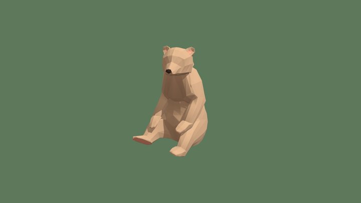 Bear Idle 3D Model