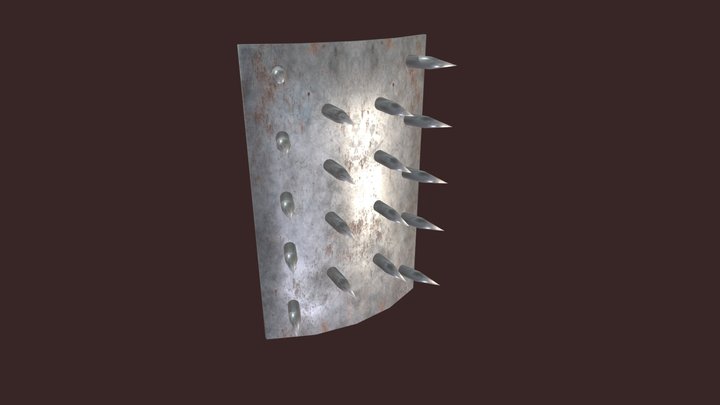 Square Buckler 3D Model