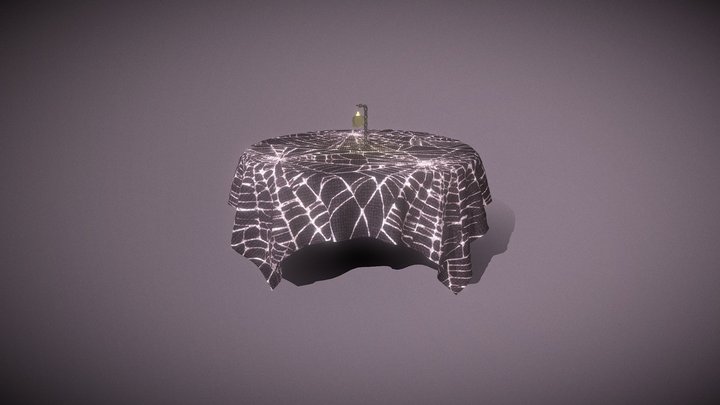 Skull Table 3D Model