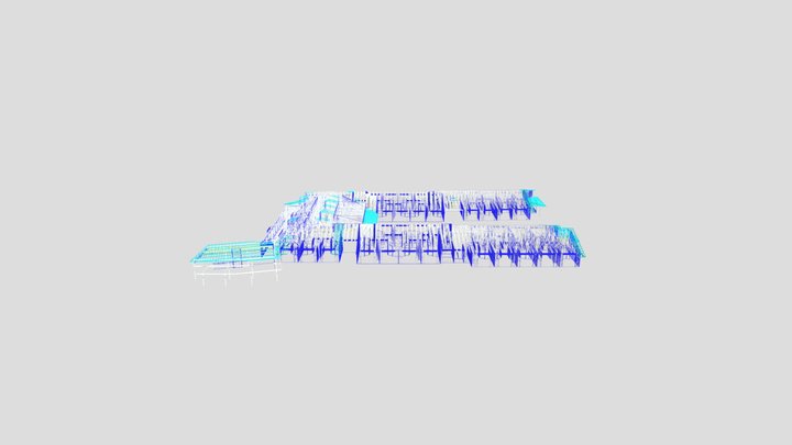 Part A, B,C & Lounge 3D Model