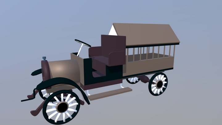 Camion Garford 3D Model