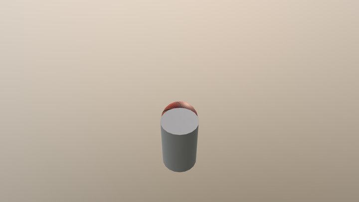 Cylinder Ball 3D Model