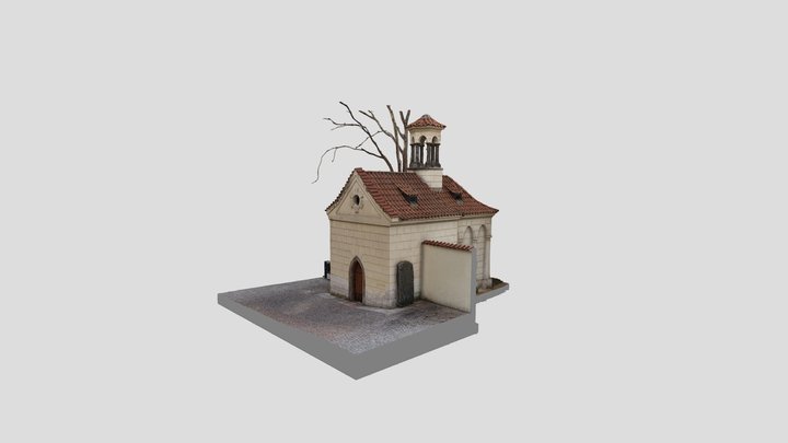 Chapel Na Zderaze 3D Model