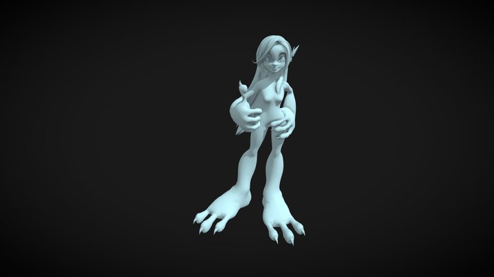 Kristhiel - Pose 3D Model