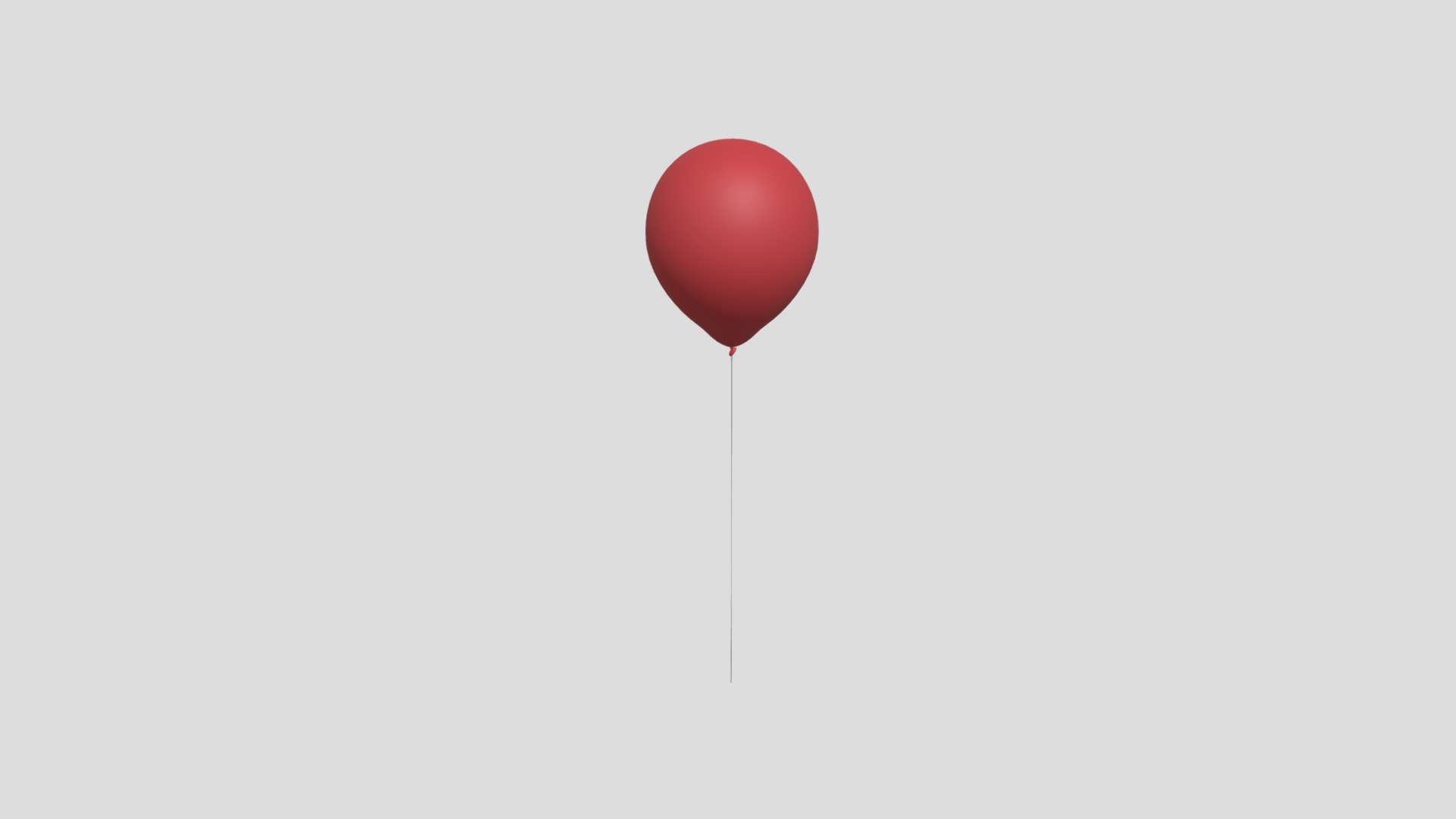3D model Balloon - This is a 3D model of the Balloon. The 3D model is about bubble chart.