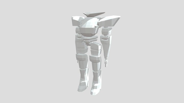 Mech blockout 3D Model