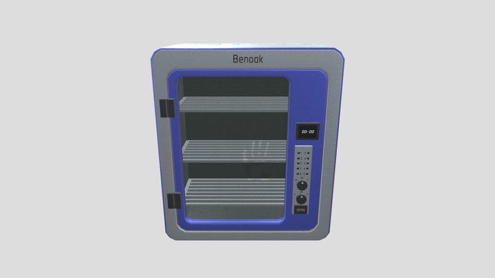 Micro-oven 3D Model