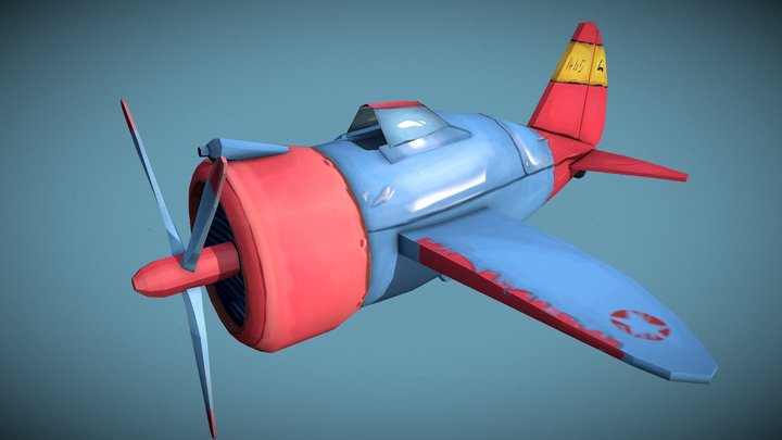 Flying Circus | DAE Game Art 1 3D Model