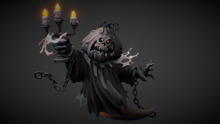 Halloween Dude 3D Model