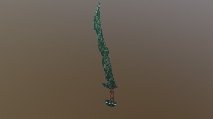Orcish Sword 3D Model