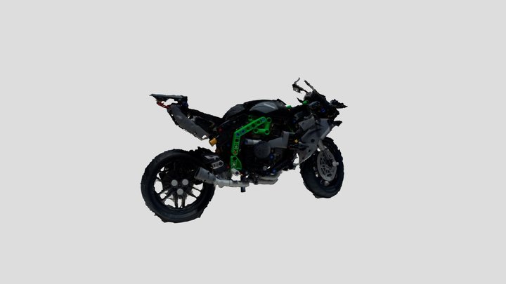 Kawasaki lego technics 3D Model