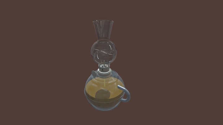 Oil Lamp – Free 3D Model STL