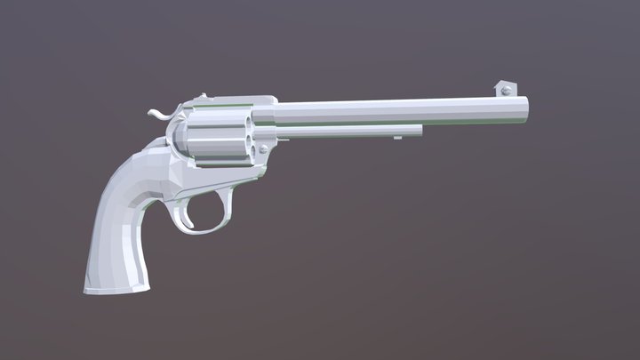 revolver 3D Model