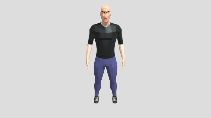 Character Henrique 3D Model