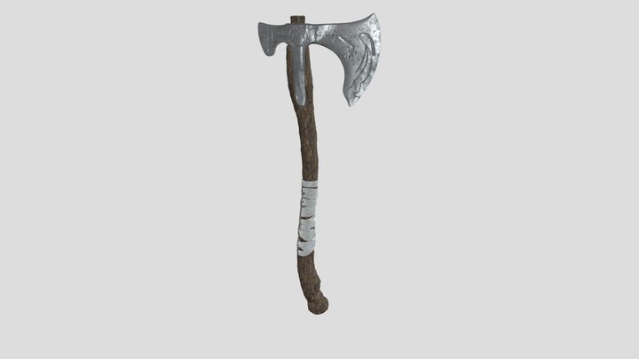 Viking Axe - Roblox user - ahna1231 || For HD 3D Model