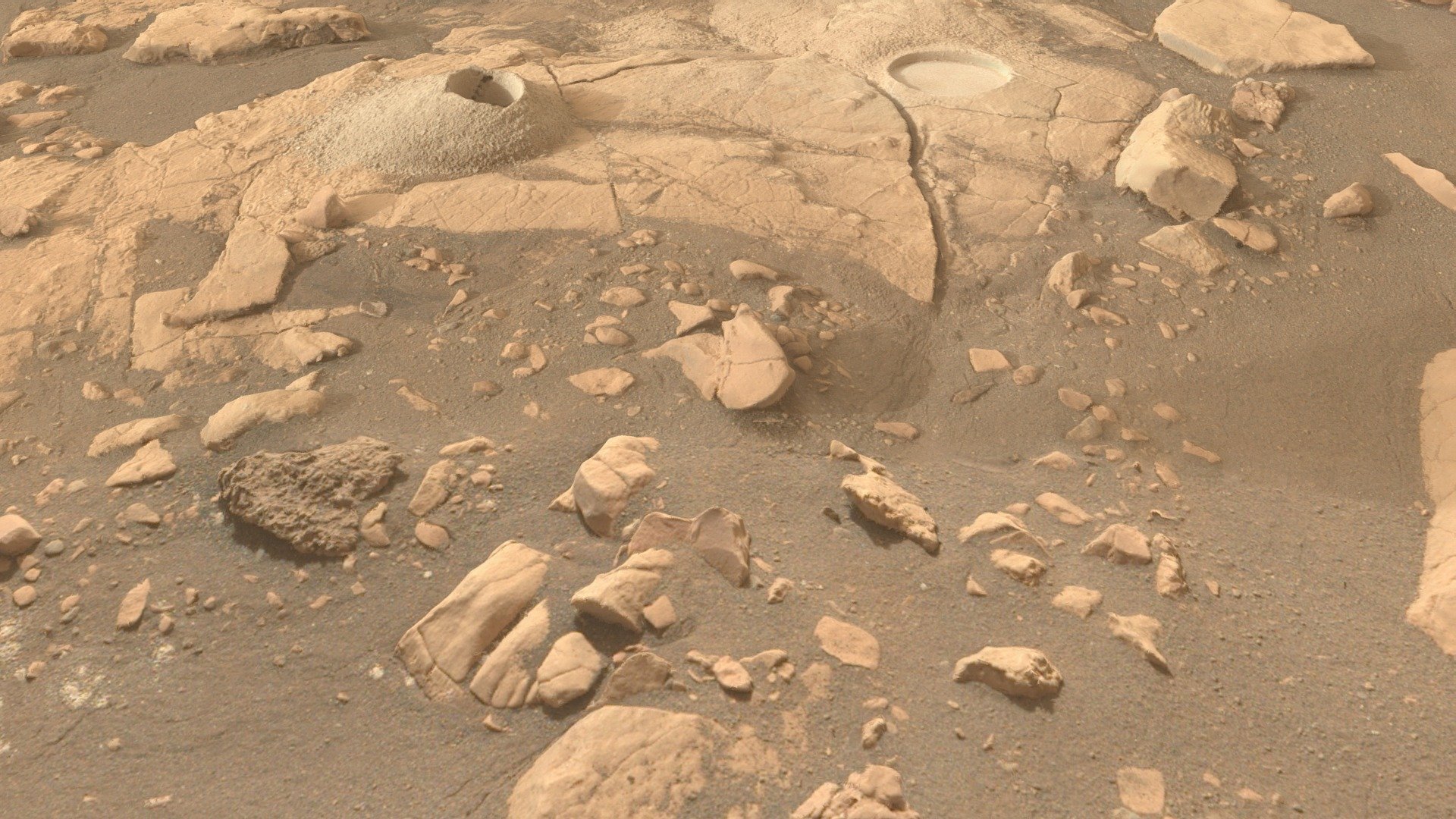 Mars2020: Berry Hollow Abrasion & Sample (2.5-D)