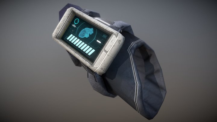Game Asset - HP Gauge 3D Model