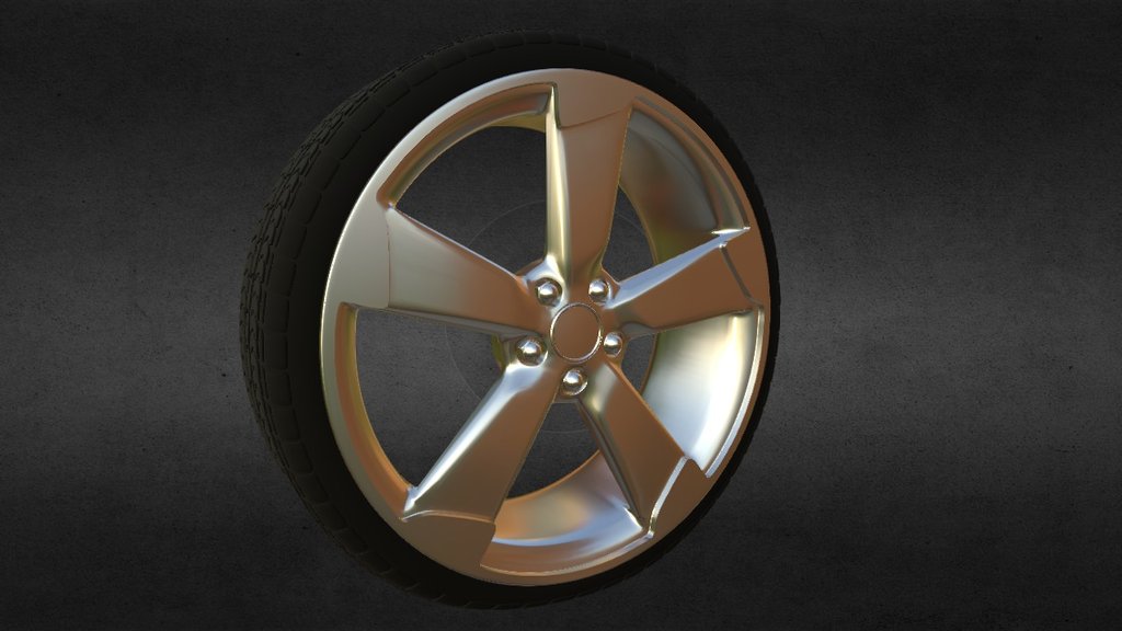 Wheel Model - Download Free 3D model by Kadexil (@SeverinVidal ...