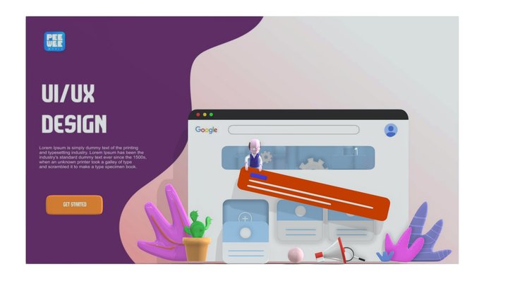 UI Design 3D Model