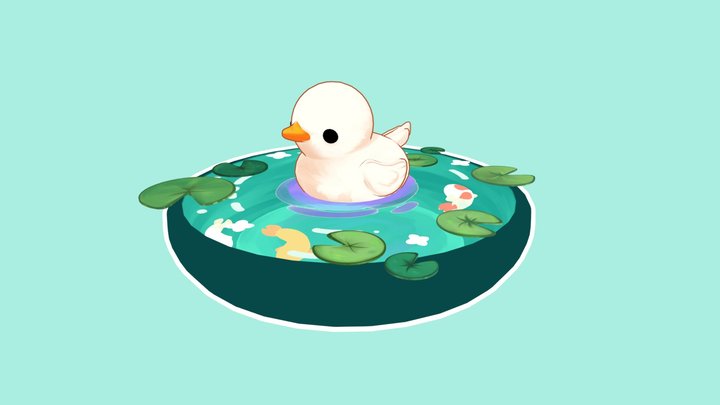 Duck Pond 3D Model
