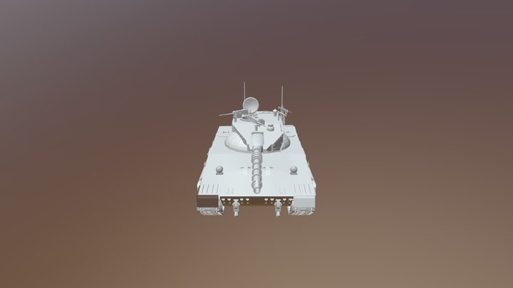 Tanque 3D Model