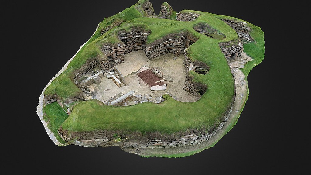 Skara Brae, Orkney. House 8 - Download Free 3D model by Dr Hugo ...