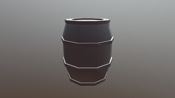 Barrel 3D Model