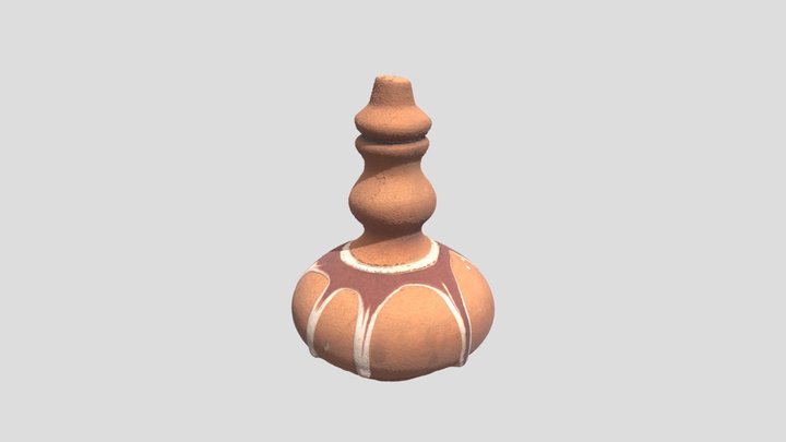 Labu Sayong - A Pottery Water Container 3D Model